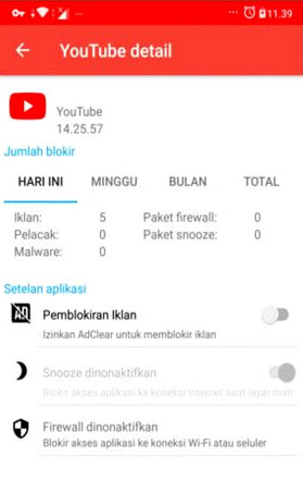 Cara menghilangkan Iklan di Youtube Android