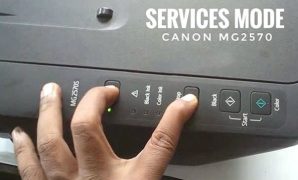 Service mode Canon
