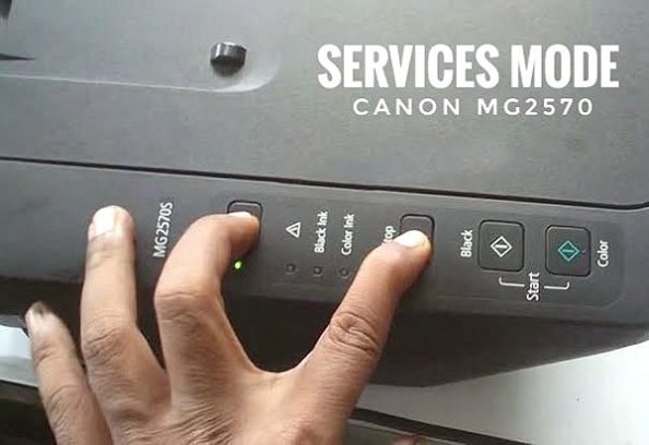 Service mode Canon