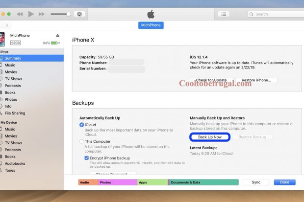 Transfer Data iPhone Lama ke iPhone Baru dengan iTunes